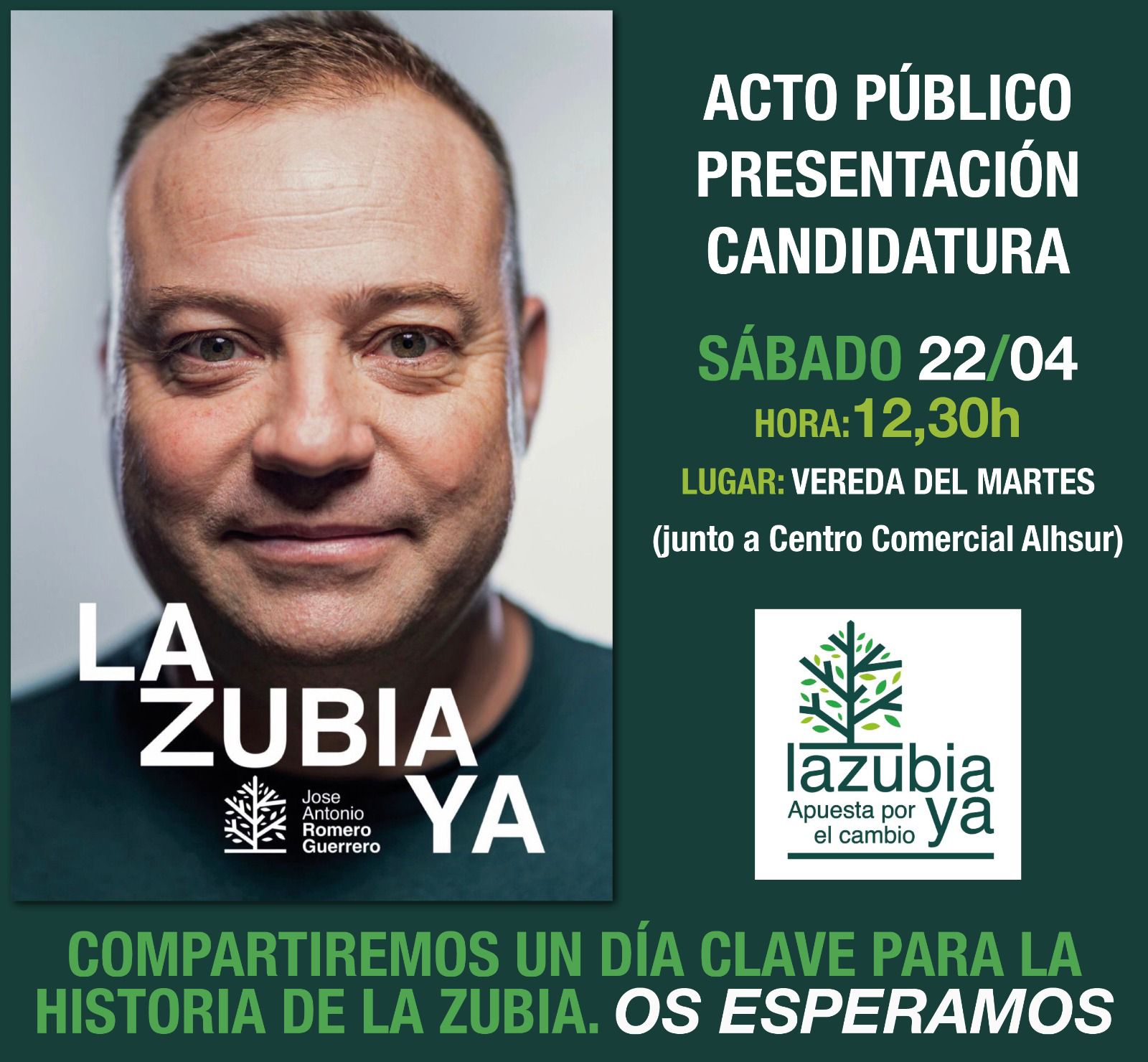 Presentación de la candidatura